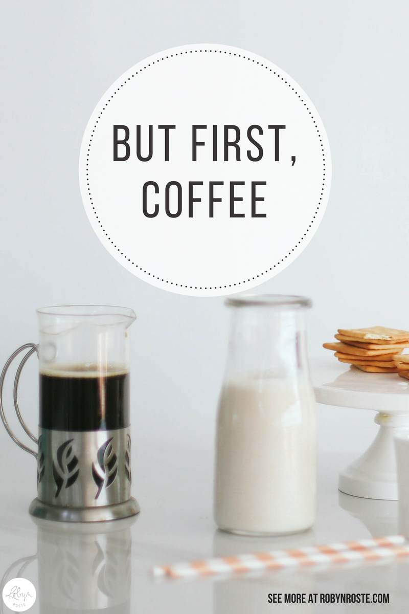 You know that saying "but first, coffee?" Well this is where it originated.
