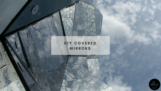 DIY Covered Mirrors