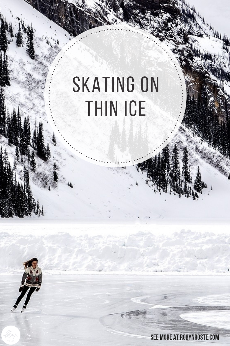 Today we're talking about the phrase Skating on Thin Ice. It's one of those strange, idioms with more than one meaning. Literal and figurative.