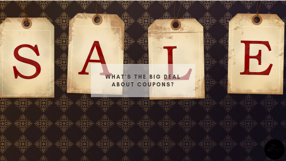 Have you heard about couponing? What is the deal with that!? I'm learning that people buy stuff by using coupons and then re-sell that stuff online.