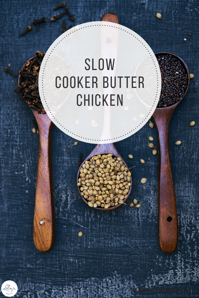 I decided making slow cooker butter chicken would be an excellent use of my time. Those different Indian spices are sure tasty when they go together.