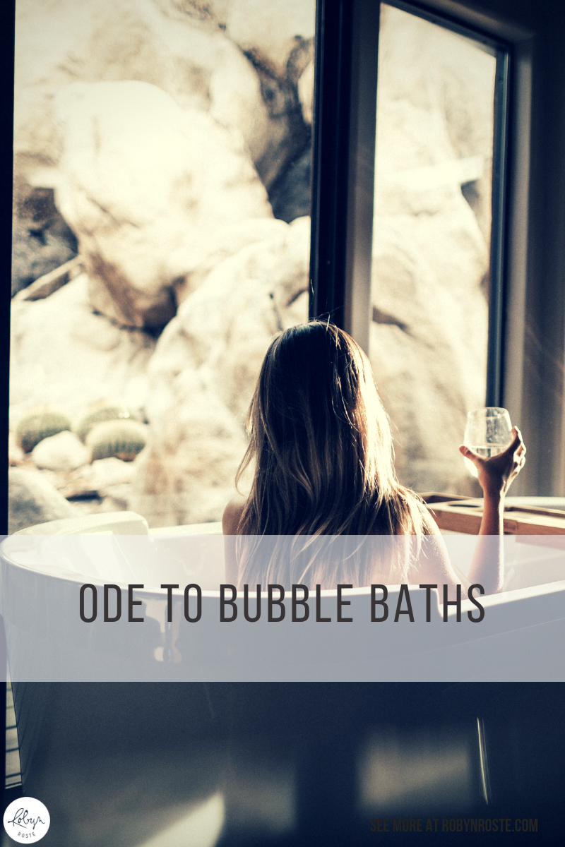 I love to bathe. I rarely ever have a shower. There’s something about starting your day completely warm. There are some days when I’ve had two baths if I need a relaxer at the end of the day.