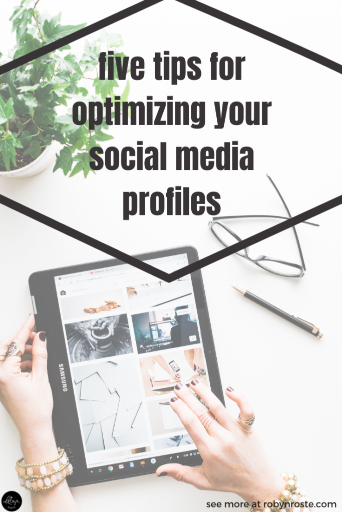 Optimizing your social media profiles is important! You want to ensure potential clients know who you are, what you do, and why they should hire you.