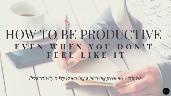 How to be productive