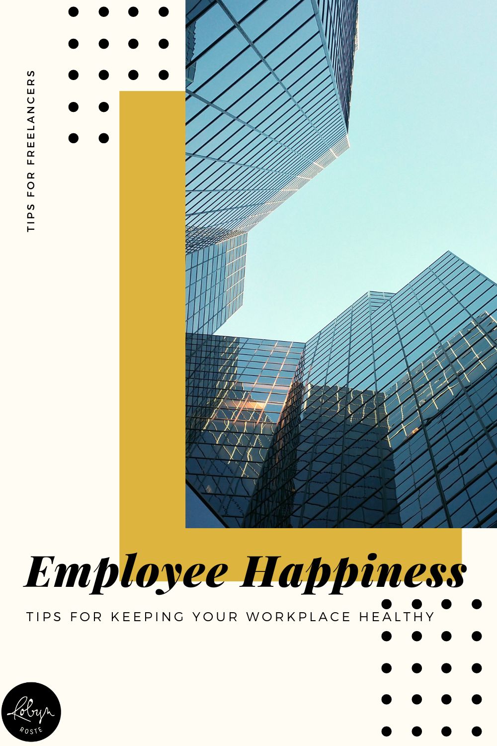 A lot of my freelance writing work these days is relating to what it's like to work a regular job and how to actually enjoy it.
If you're one of these employees then it won't come as any sort of suprise that how your employer acts and what they provide is pretty much key to workplace satisfaction.
But even if you're not in a traditional j-o-b there are still things you can do to make your work environment more tolerable and—dare I say—fun.