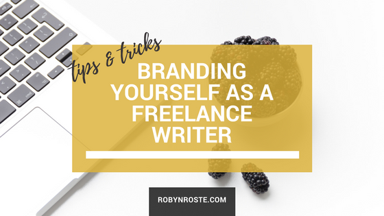branding yourself as a freelance writer