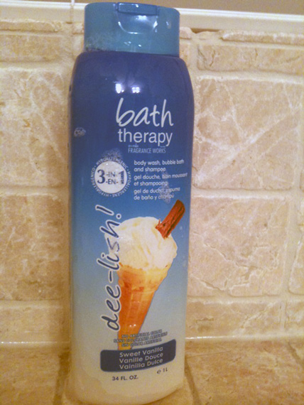 bubble bath for the bubble bath
