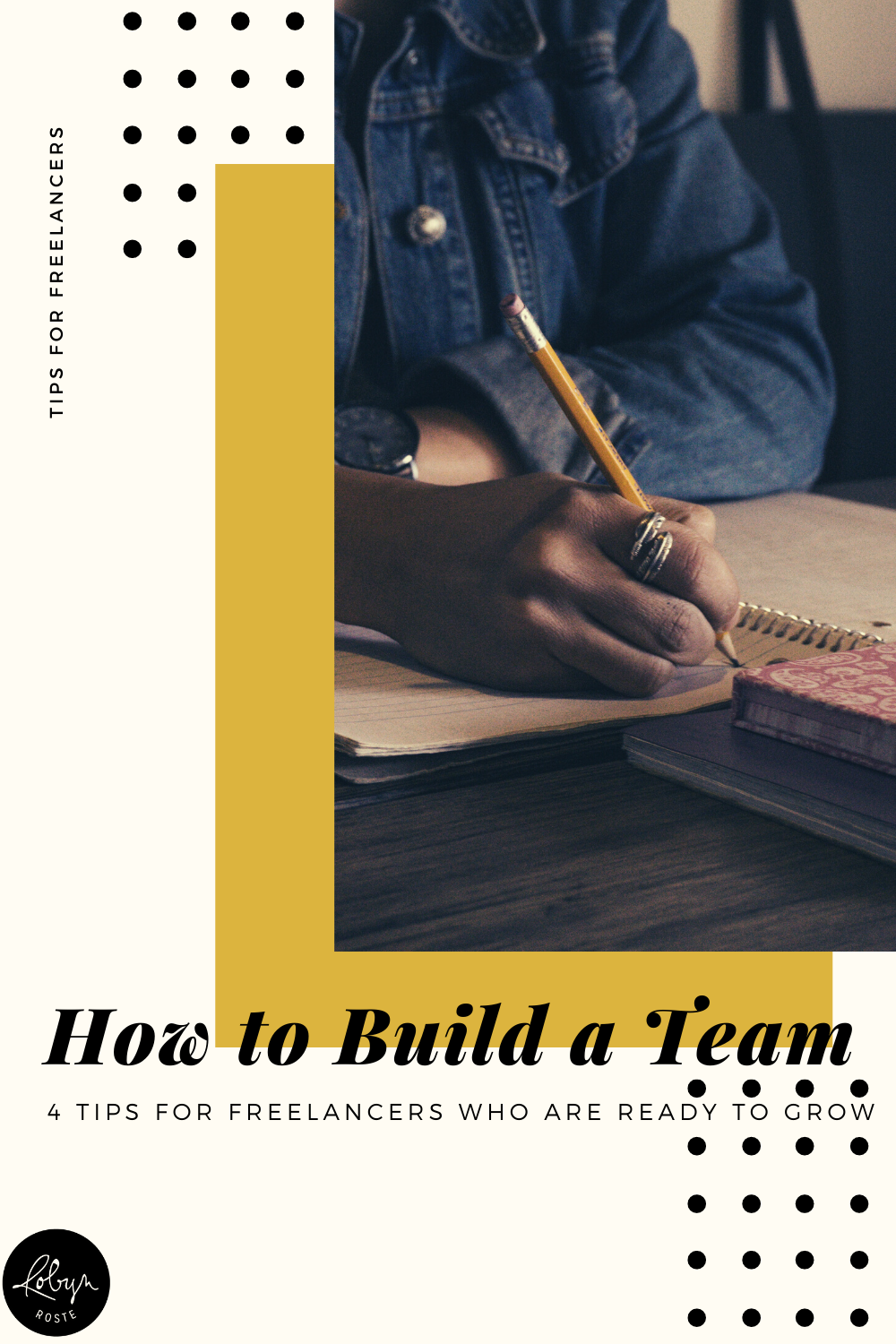 As a freelancer or independent contractor, you're used to doing things on your own. All the things. But what happens when you're ready to start building a team? What happens then?

If you want to scale your business, you'll quickly discover it takes a village. I mean, you could keep hustling. That's definitely an option. But it's a path that leads to burnout, eventually. 