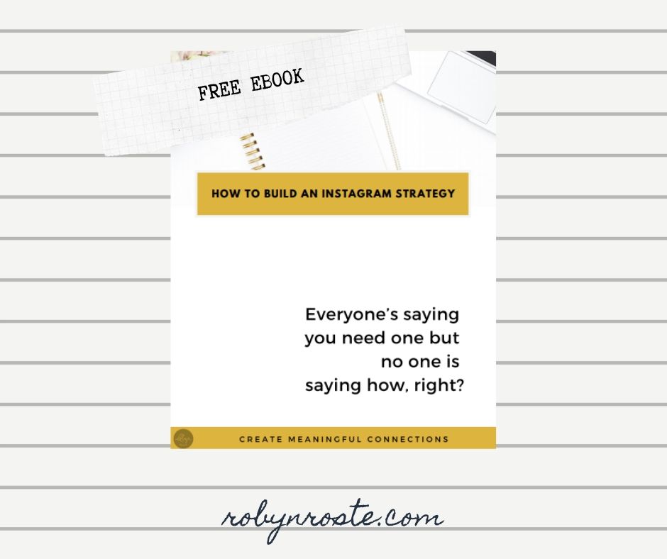 How to build an instagram strategy ebook - free download.