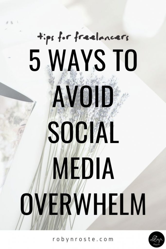 Social media overwhelm is real and reduces our capacity to connect...ironically. Here are my top 5 tips for avoiding social media overwhelm.